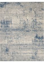 Nourison Rustic Textures RUS10 IVORY BLUE Area Rugs